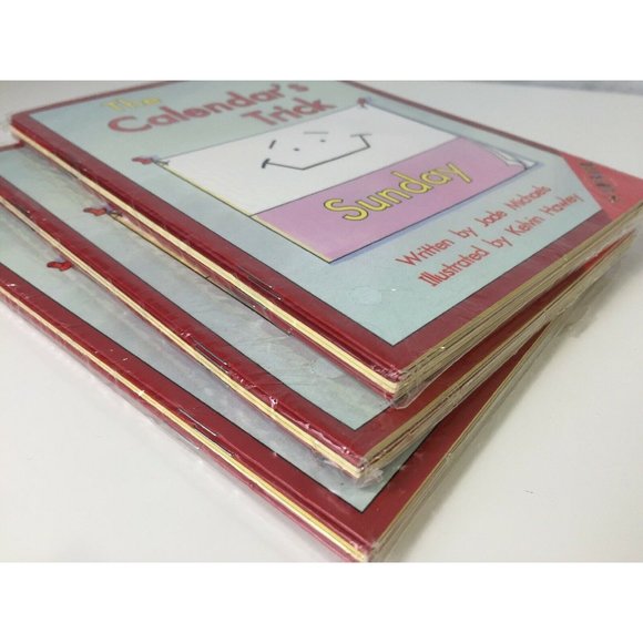 Reading Safari The Calendar's Trick Jade Michaels Books 6 pack Mondo Level E New - Picture 6 of 7